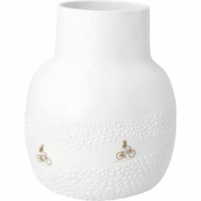 Vase Fahrt durchs Blumenfeld Räder